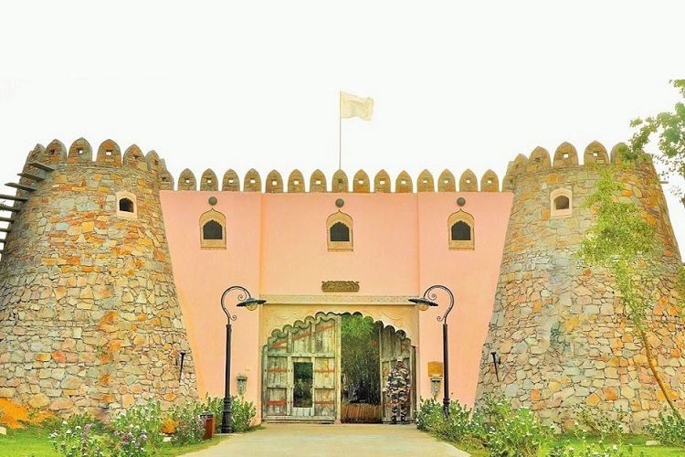 Lohagarh fort resort entrance gate