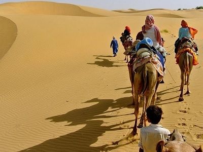 camel safari sam Jaisalmer